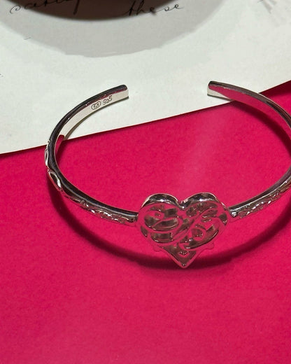 Juno Heartline Edge Bangle