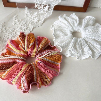 Esther Delicate Knit Scrunchie Duo