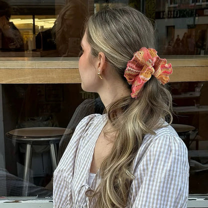 Esther Delicate Knit Scrunchie Duo