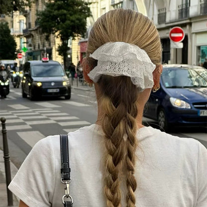 Esther Delicate Knit Scrunchie Duo