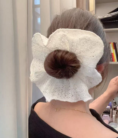 Esther Delicate Knit Scrunchie Duo