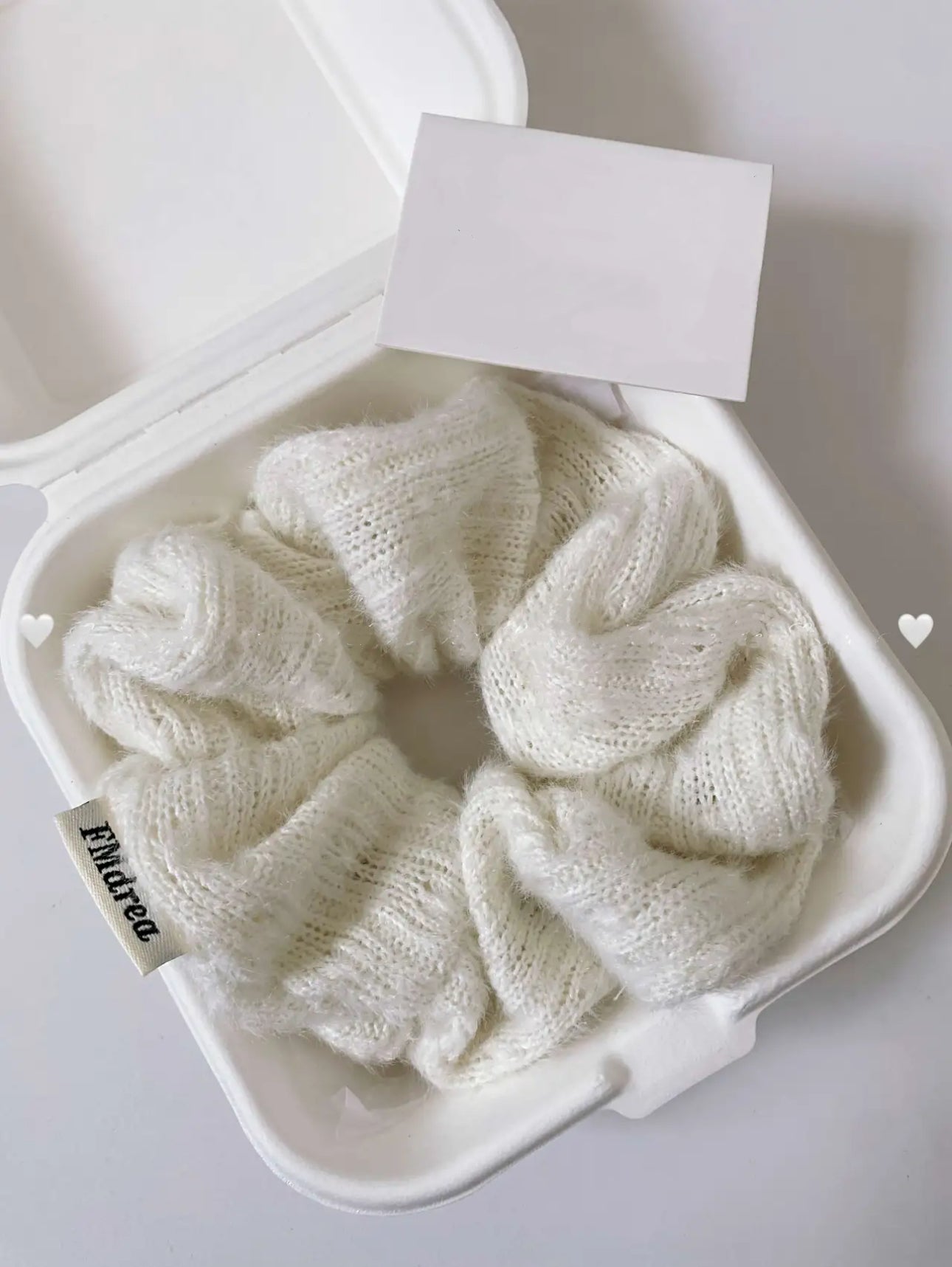 Elsie Fluff Knit Scrunchie