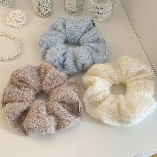 Elsie Fluff Knit Scrunchie