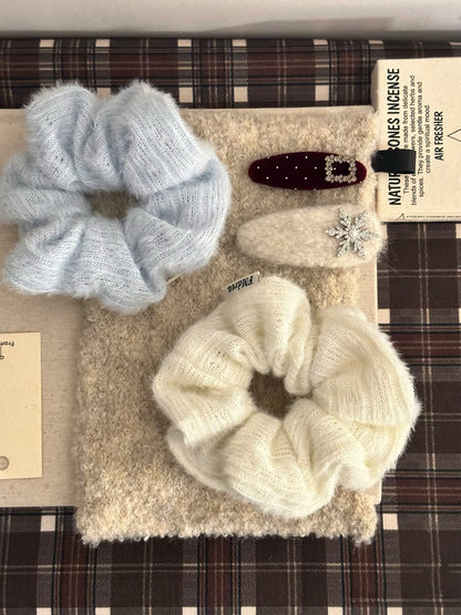 Elsie Fluff Knit Scrunchie