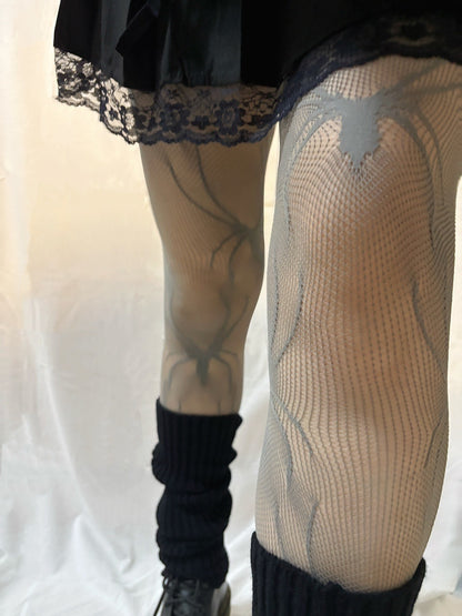 Xena Spider Fish Net Tights