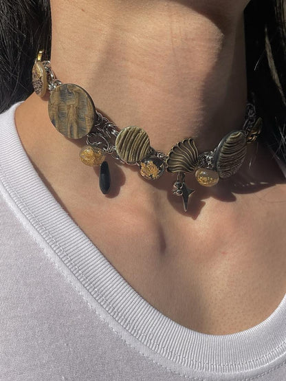 Isolde Metal Necklace