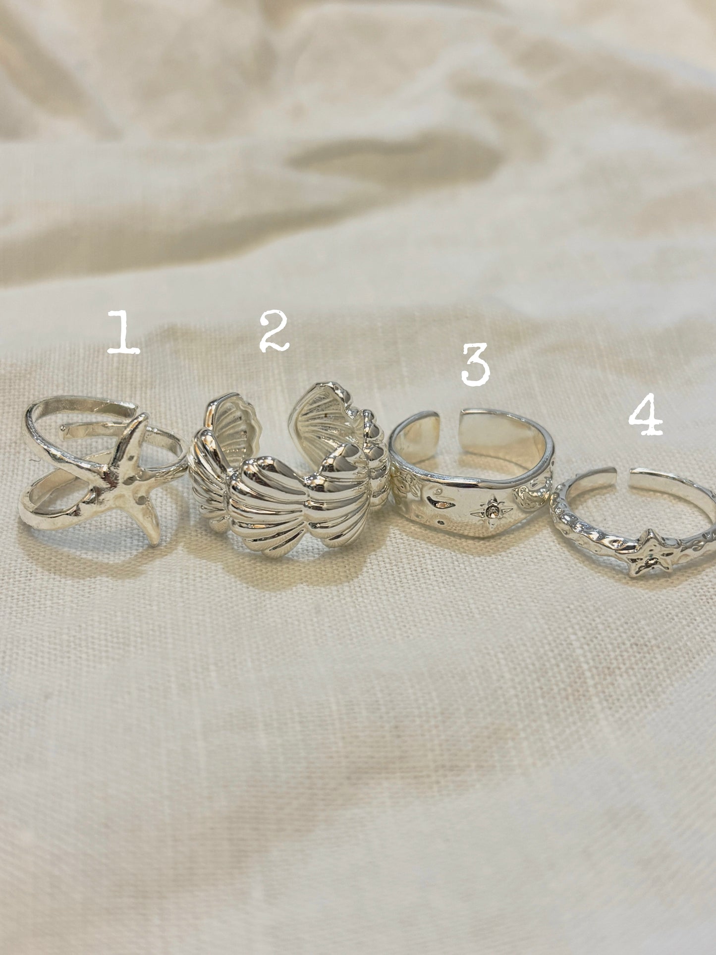 Marina Oceanic Ring Set