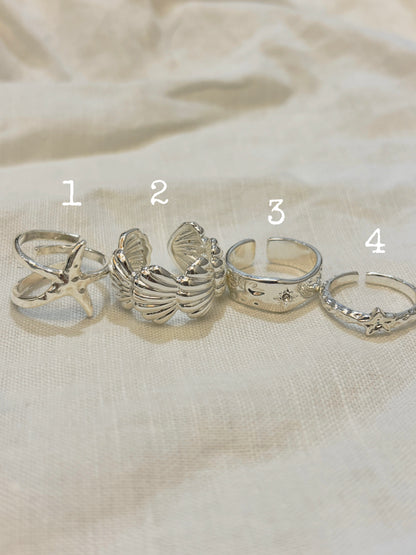Marina Oceanic Ring Set