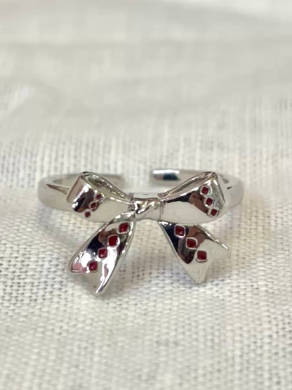 Lily Bow Ring Set