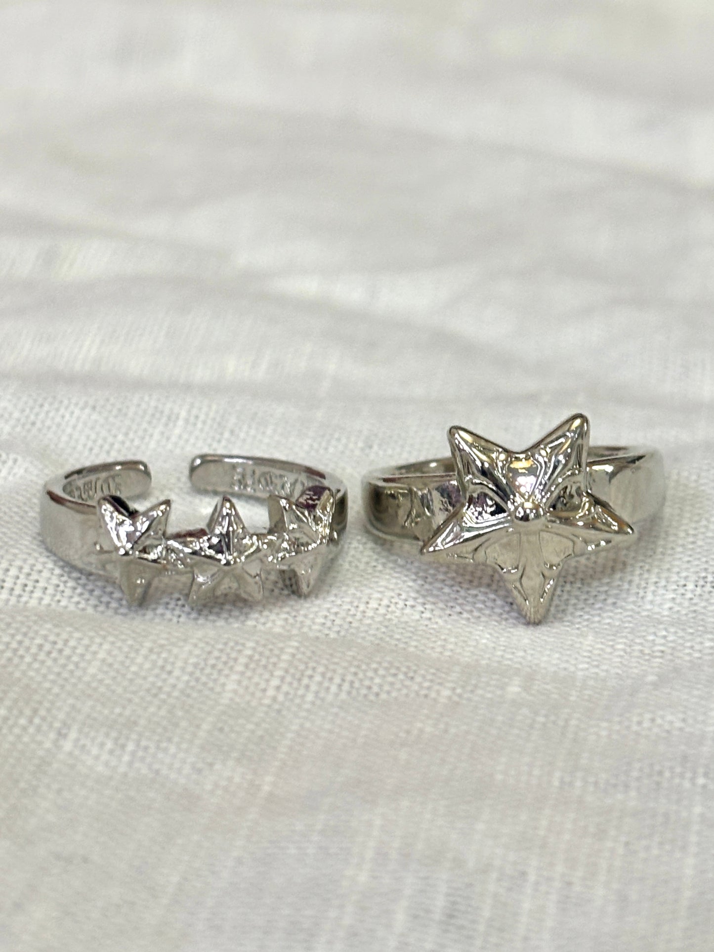 Lyra Star Ring Set