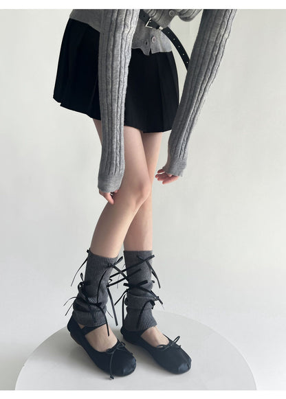 Bella Bow Ballet Legwarmers