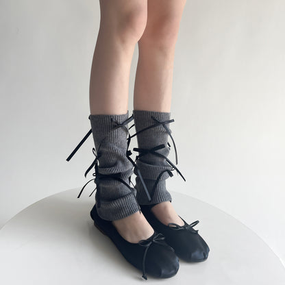 Bella Bow Ballet Legwarmers