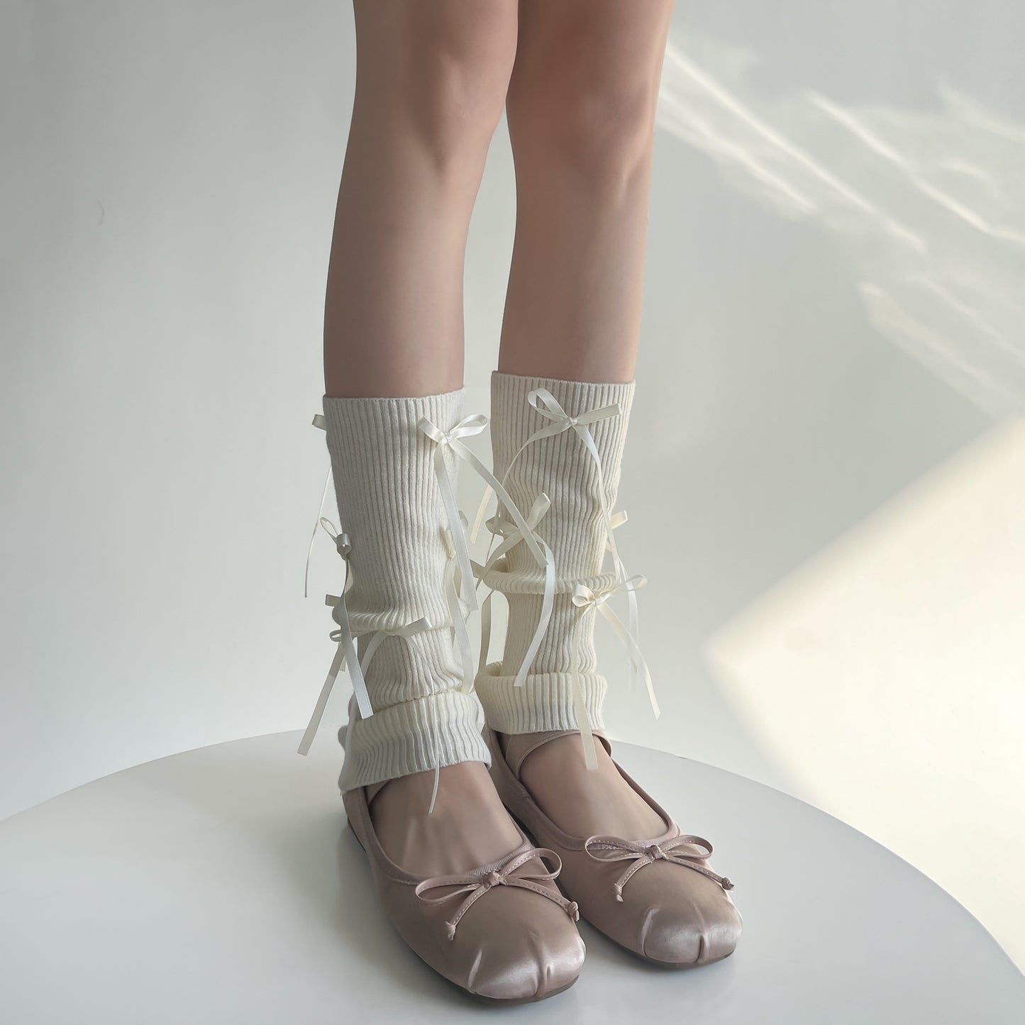 Bella Bow Ballet Legwarmers