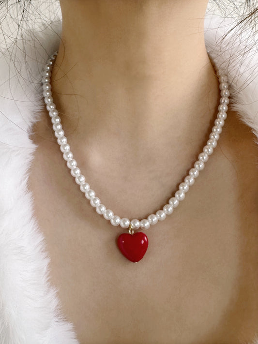 Alice Heart Necklace