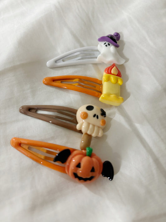 Phoebe Spooky Halloween Hair Clips Set