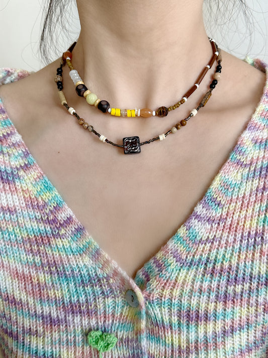 Freya Beaded Necklace