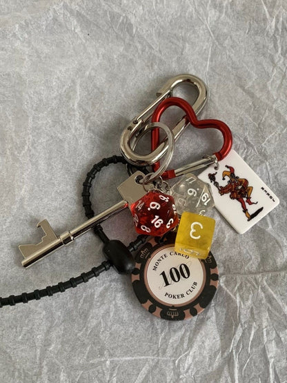 Harley Joker Bag Charm